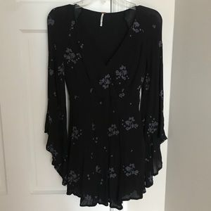 Free People bell sleeve Dress